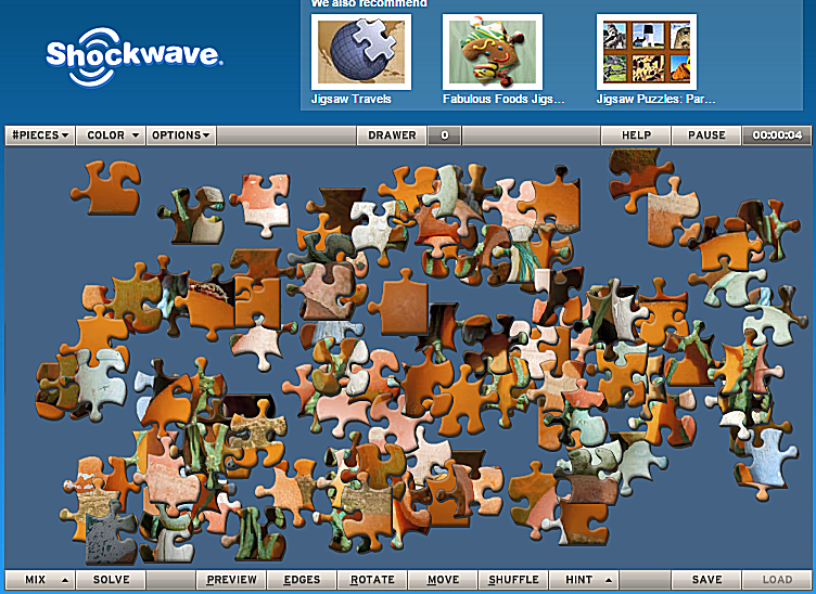 Easy free jigsaw puzzles online